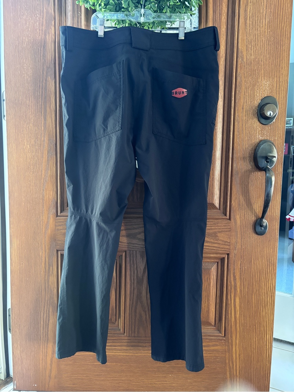 BRUNT The Costello Ripstop Pant Lightweight Breathable Work Pants Black 36x30 - Picture 5 of 11